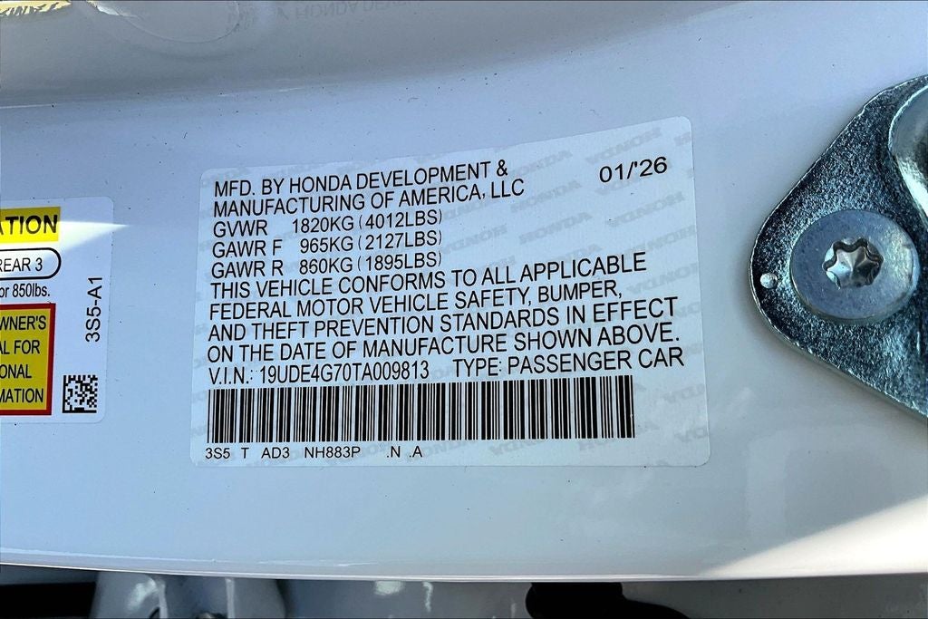 2026 Acura Integra A-Spec Tech Package