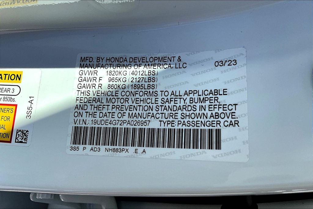 2023 Acura Integra A-Spec Tech Package
