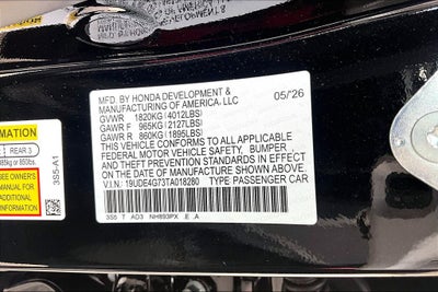 2026 Acura Integra A-Spec Tech Package
