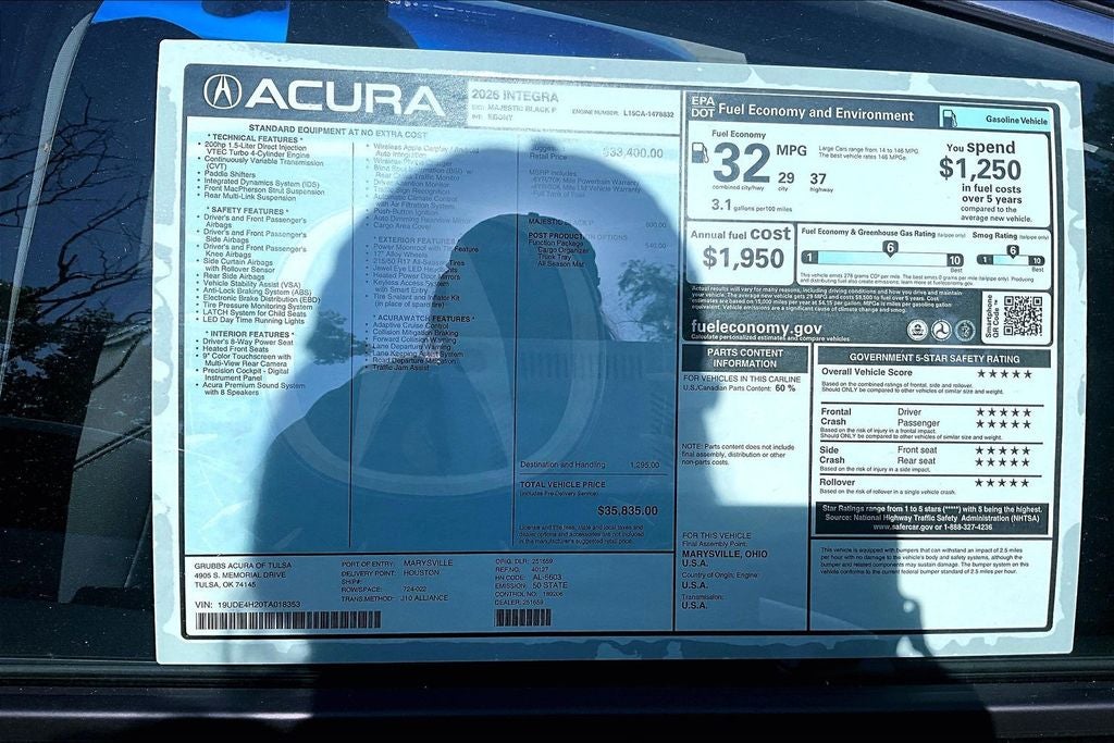 2026 Acura Integra Base