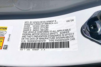 2026 Acura Integra Base