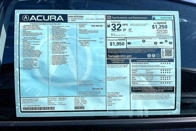 2026 Acura Integra Base