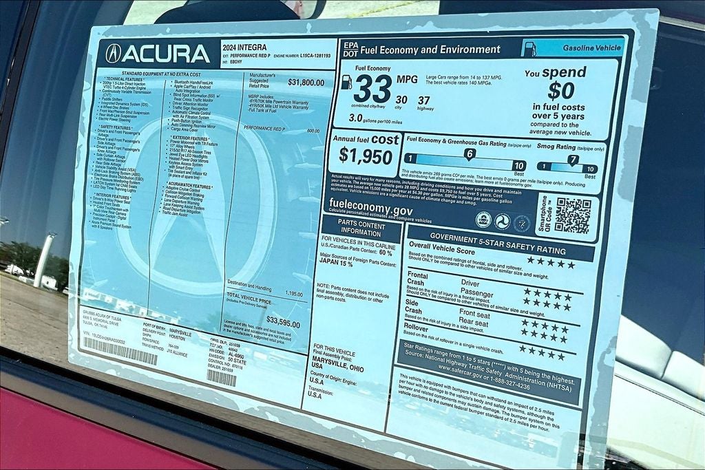2024 Acura Integra Base