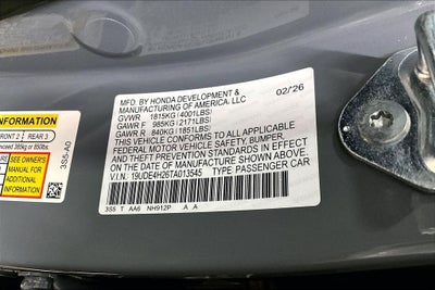 2026 Acura Integra Base