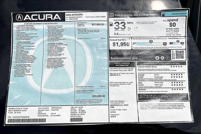 2024 Acura Integra Base