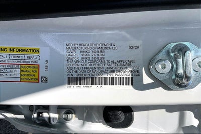 2026 Acura Integra Base