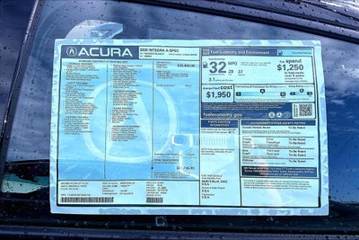 2026 Acura Integra A-Spec Package