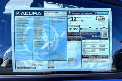 2026 Acura Integra A-Spec Package