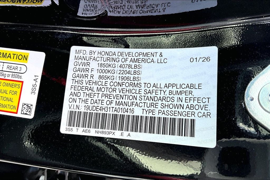 2026 Acura Integra A-Spec Package