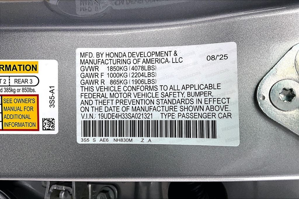 2025 Acura Integra A-Spec Package