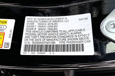 2026 Acura Integra A-Spec Package