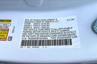 2026 Acura Integra A-Spec Package