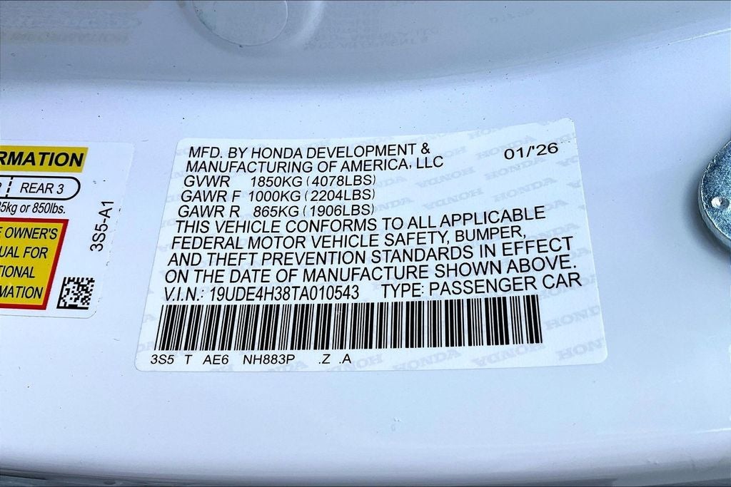 2026 Acura Integra A-Spec Package