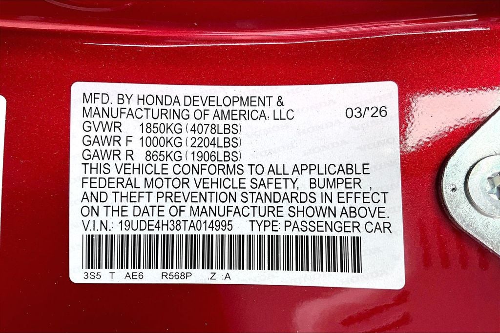 2026 Acura Integra A-Spec Package