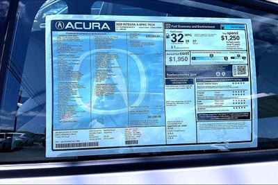 2026 Acura Integra A-Spec Tech Package