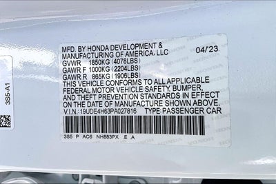 2023 Acura Integra A-Spec Tech Package
