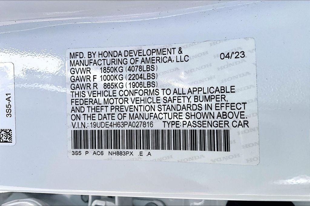 2023 Acura Integra A-Spec Tech Package