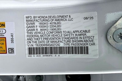 2025 Acura Integra A-Spec Tech Package