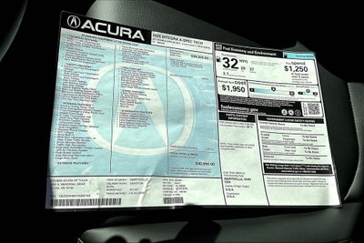 2026 Acura Integra A-Spec Tech Package
