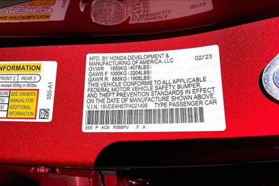 2023 Acura Integra A-Spec Tech Package