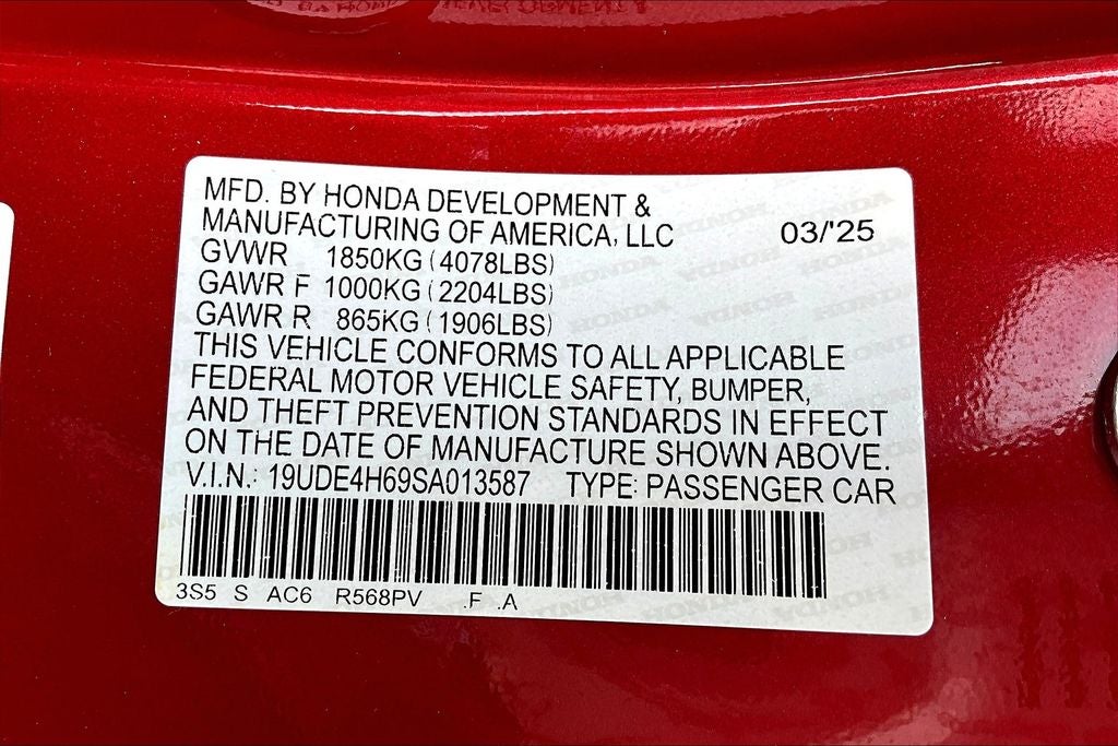 2025 Acura Integra A-Spec Tech Package