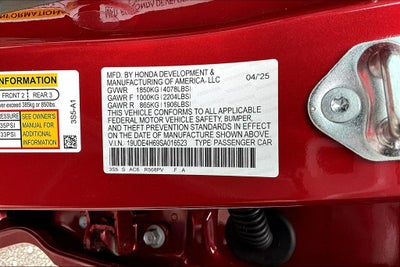 2025 Acura Integra A-Spec Tech Package