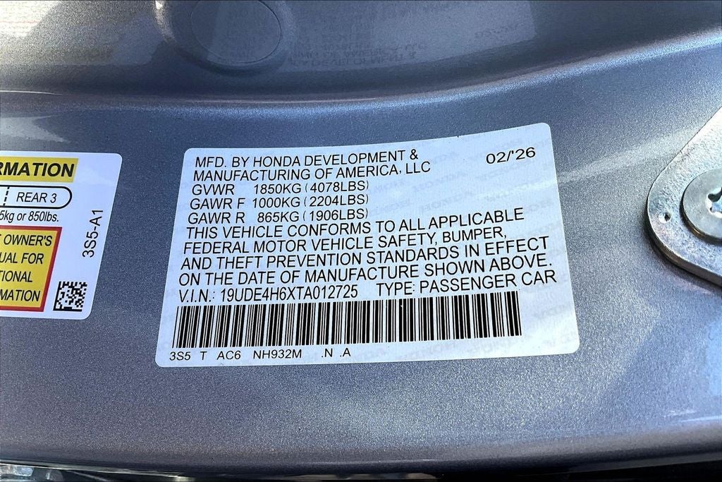 2026 Acura Integra A-Spec Tech Package