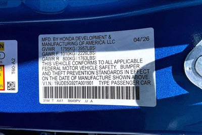 2026 Acura Integra Type S