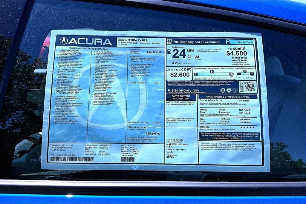 2026 Acura Integra Type S