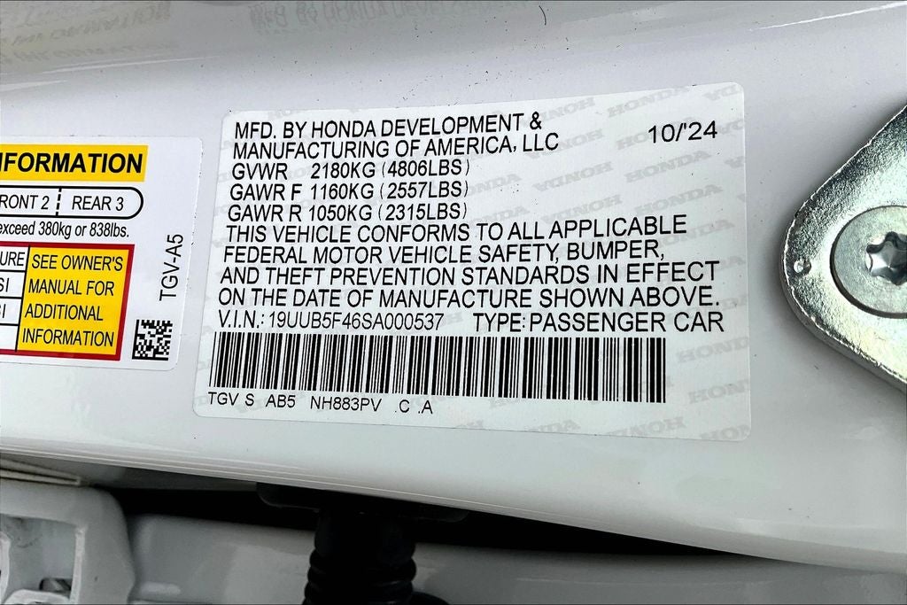 2025 Acura TLX Technology Package