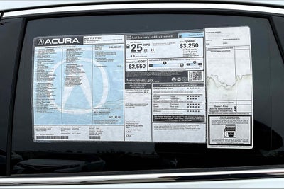2025 Acura TLX Technology Package