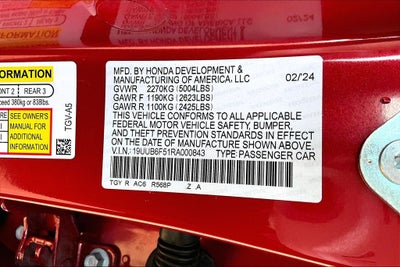 2024 Acura TLX A-Spec Package SH-AWD