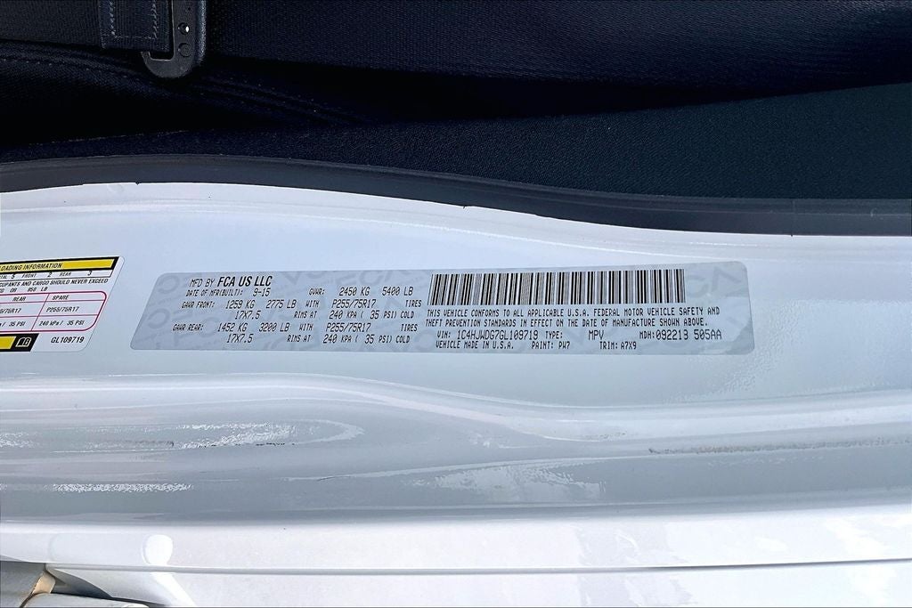 2016 Jeep Wrangler Unlimited Sport