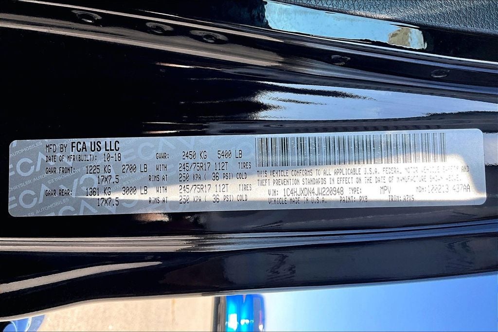 2018 Jeep Wrangler Unlimited Sport S