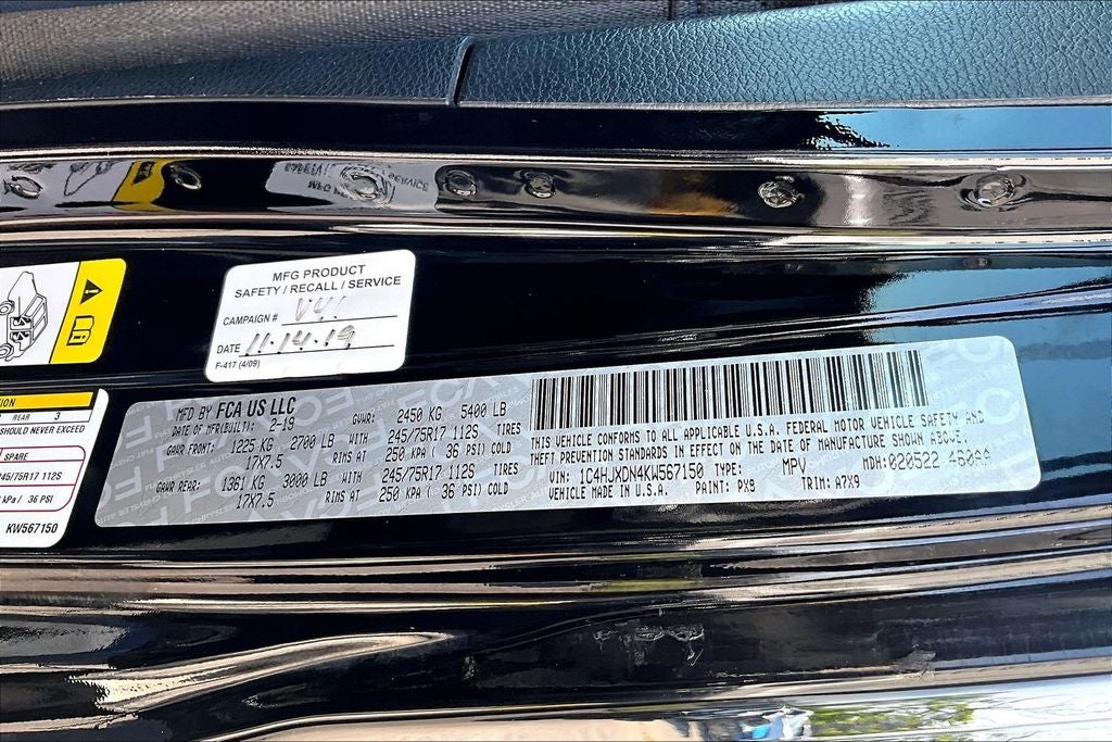 2019 Jeep Wrangler Unlimited Sport S