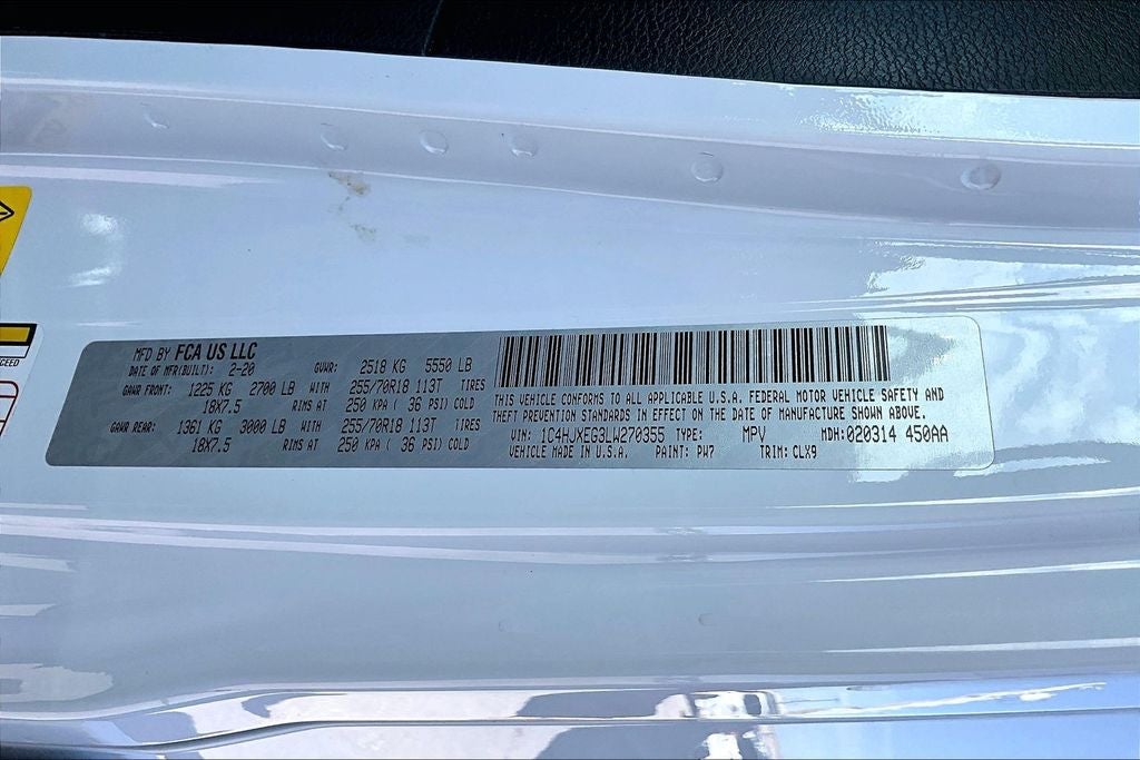 2020 Jeep Wrangler Unlimited Sahara