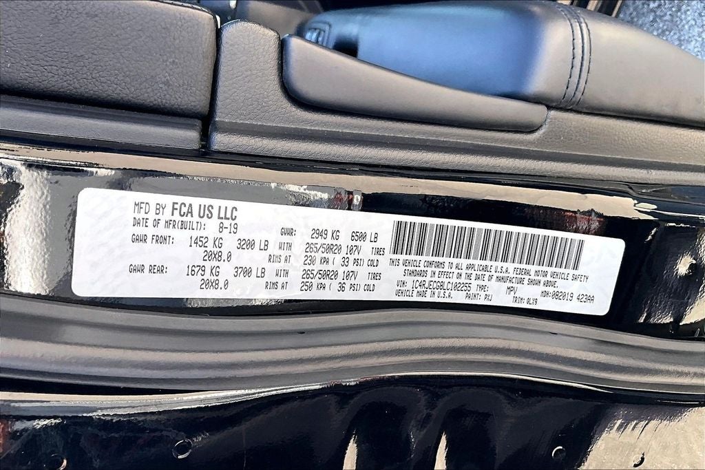 2020 Jeep Grand Cherokee High Altitude