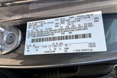 2022 Ford Escape SE