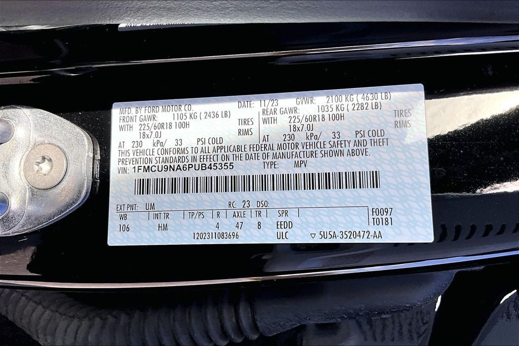 2023 Ford Escape ST-Line Select