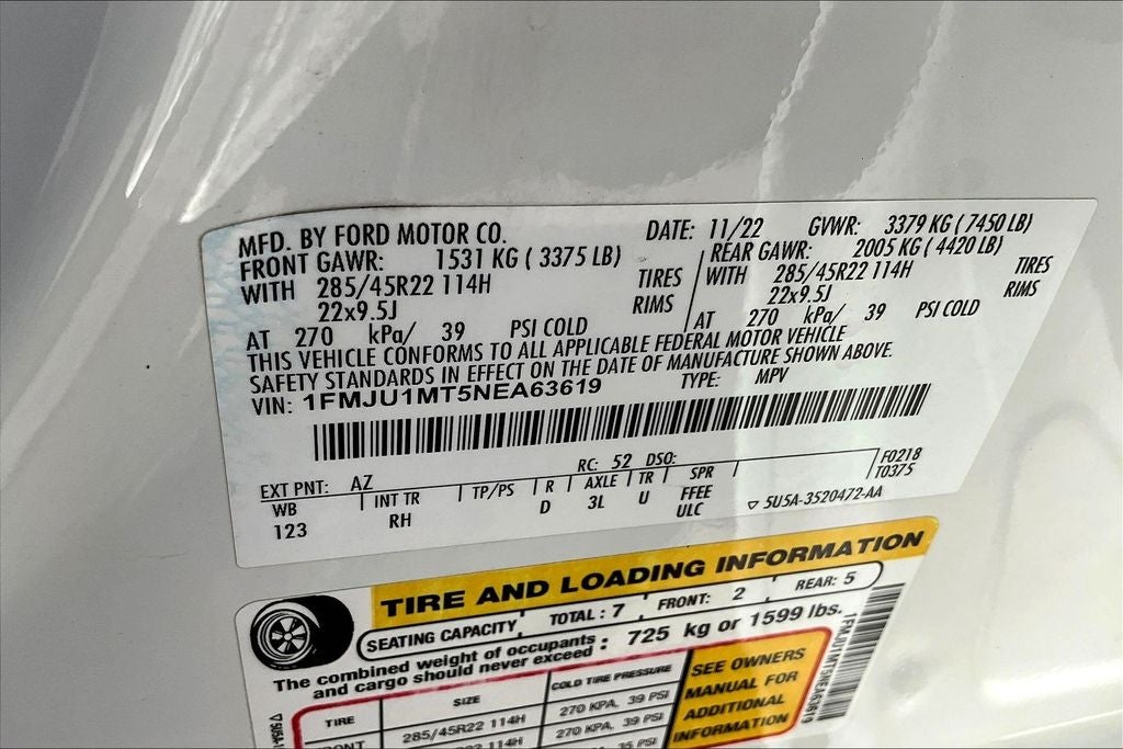 2022 Ford Expedition Platinum