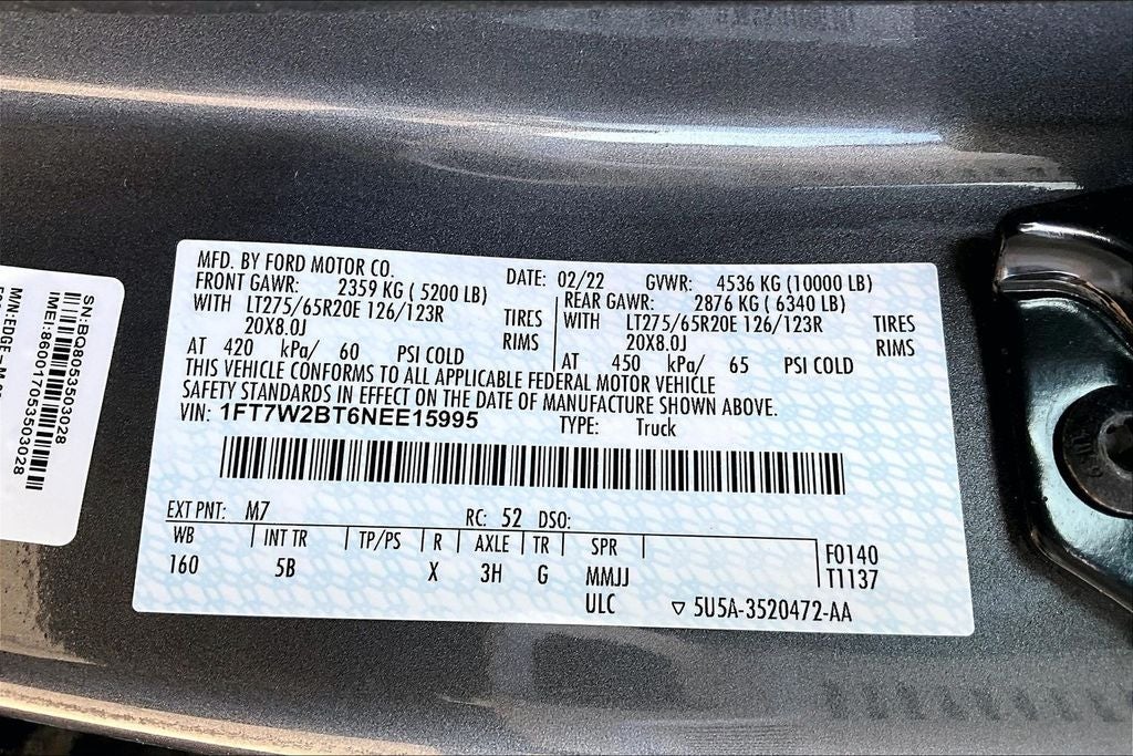 2022 Ford F-250SD Lariat