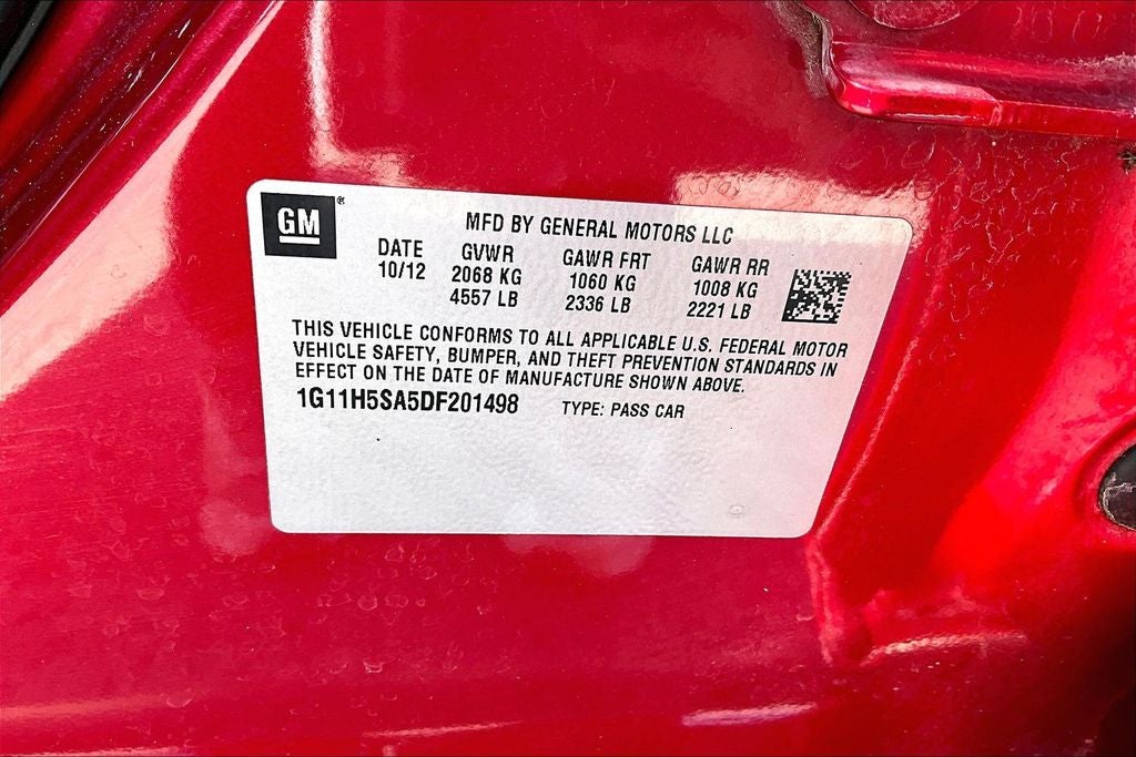 2013 Chevrolet Malibu LTZ 1LZ