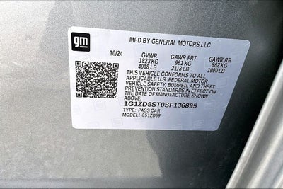 2025 Chevrolet Malibu LT 1LT