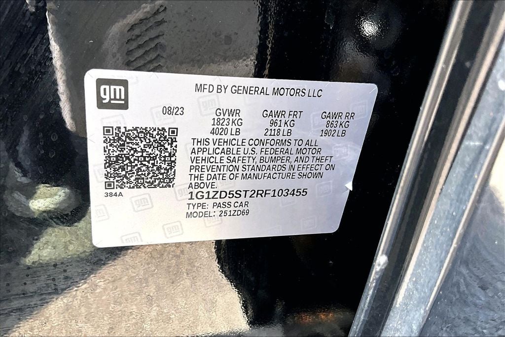2024 Chevrolet Malibu LT 1LT