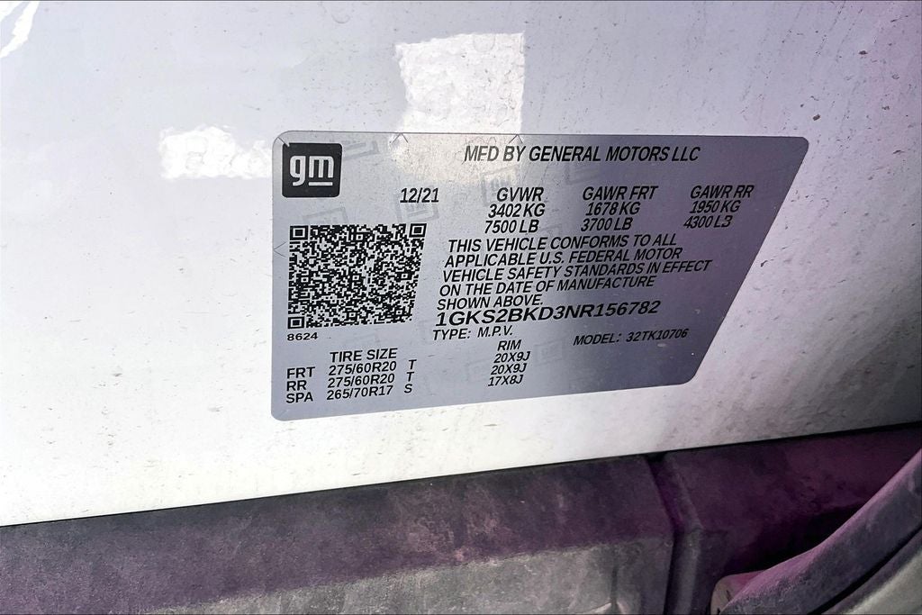 2022 GMC Yukon SLT
