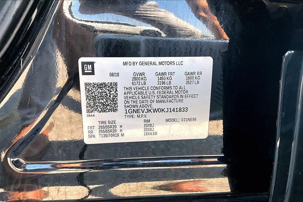 2019 Chevrolet Traverse High Country