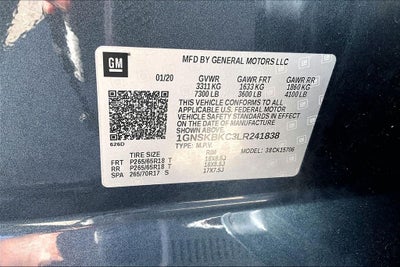 2020 Chevrolet Tahoe LT