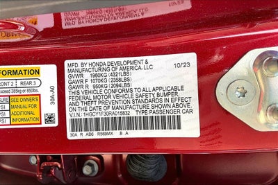 2024 Honda Accord EX
