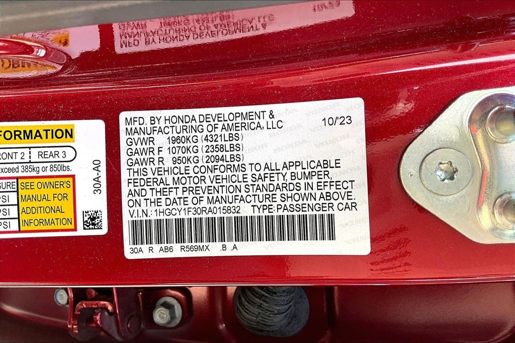 2024 Honda Accord EX
