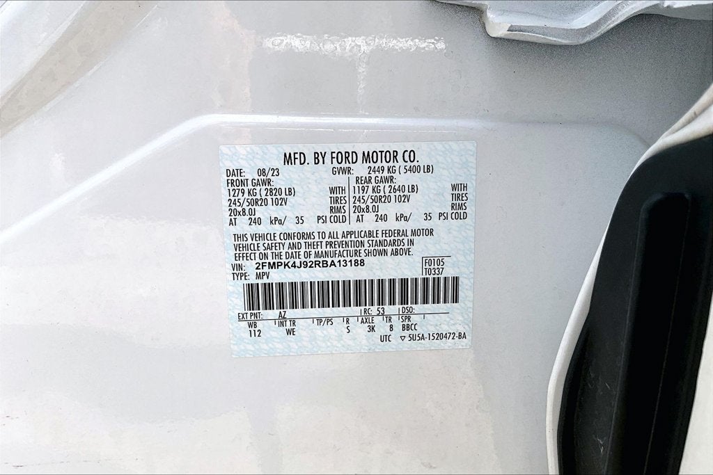 2024 Ford Edge ST Line